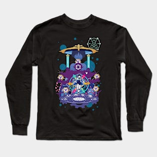 The Wanderer Negative Space Long Sleeve T-Shirt